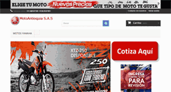 Desktop Screenshot of motoantioquia.com